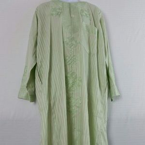 Ethnic African attire light green